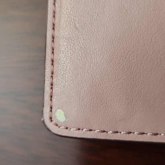 Coach Pink Floral Embossed Women's Wallet - Picture 10 of 11